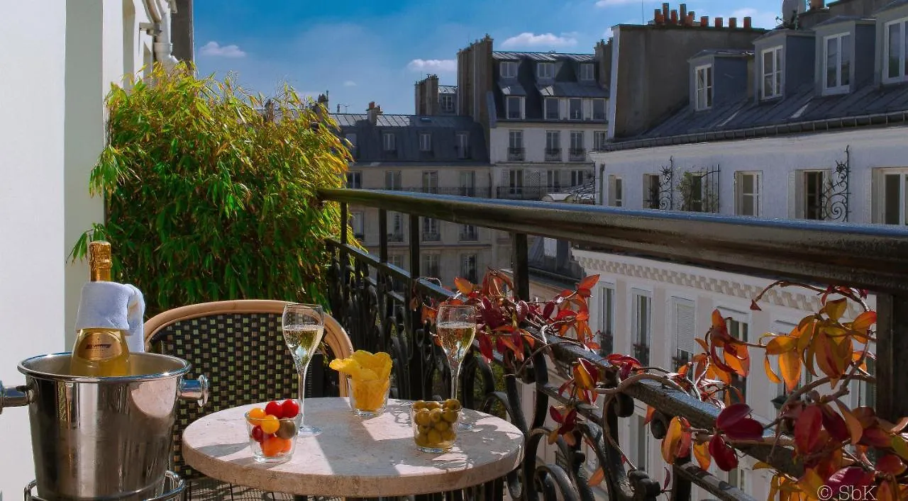 B Montmartre Hotell Paris Frankrike